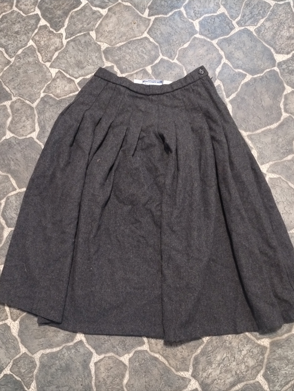 Pendleton 100 % pure new wool pleated skirt VINTAGE